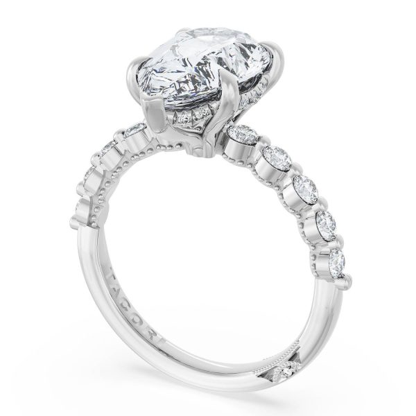Pear Solitaire Engagement Ring - Image 3