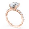 Pear Solitaire Engagement Ring - Image 3
