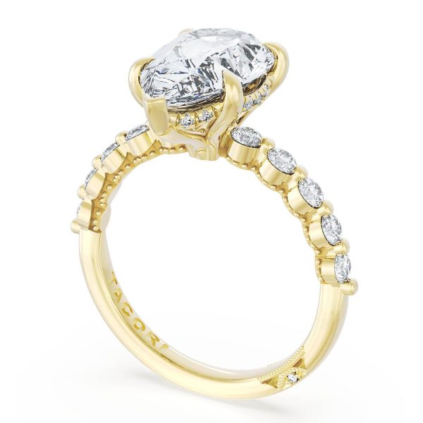 Pear Solitaire Engagement Ring - Image 3