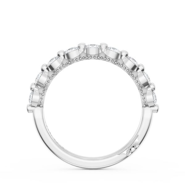Round Diamond Wedding Band, 3.40mm - Image 2