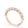Round Diamond Wedding Band, 3.40mm - Image 3