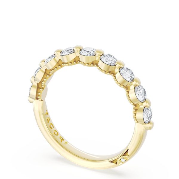 Round Diamond Wedding Band, 3.40mm - Image 3