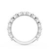 Round Diamond Wedding Band, 3.40mm - Image 2