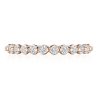 Round Diamond Wedding Band, 2mm