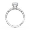 Cushion Solitaire Engagement Ring - Image 2