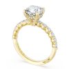 Cushion Solitaire Engagement Ring - Image 3