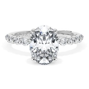 Oval Solitaire Engagement Ring