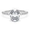 Oval Solitaire Engagement Ring