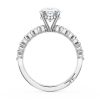 Oval Solitaire Engagement Ring - Image 2