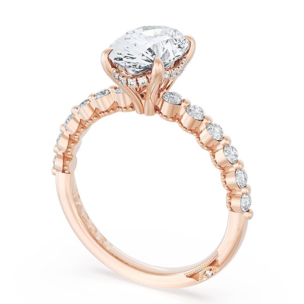 Oval Solitaire Engagement Ring - Image 3
