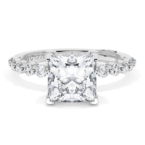 Princess Solitaire Engagement Ring