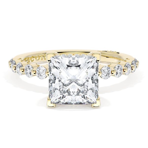 Princess Solitaire Engagement Ring