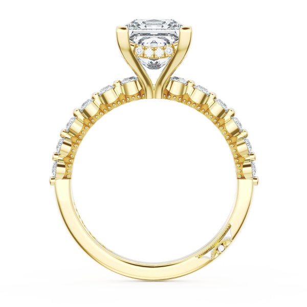 Princess Solitaire Engagement Ring - Image 2