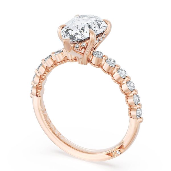 Pear Solitaire Engagement Ring - Image 3