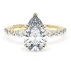 Pear Solitaire Engagement Ring