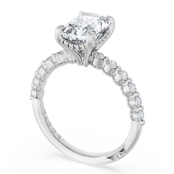 Radiant Solitaire Engagement Ring - Image 3