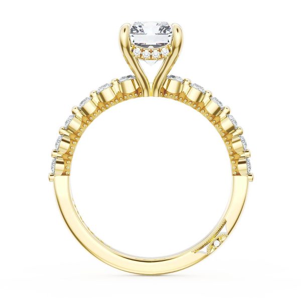 Radiant Solitaire Engagement Ring - Image 2