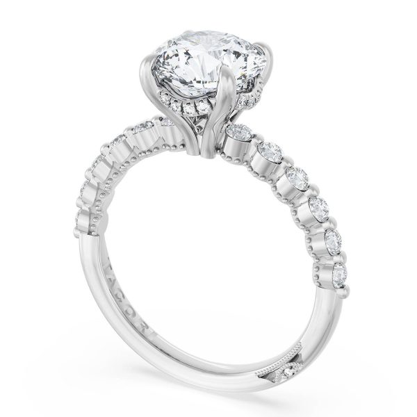 Round Solitaire Engagement Ring - Image 3