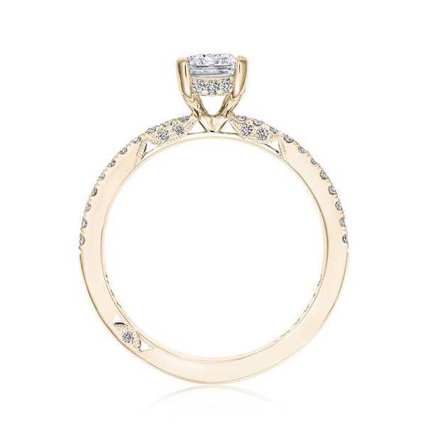 Emerald Solitaire Engagement Ring - Image 2