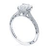 Oval Solitaire Engagement Ring - Image 3