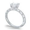 Cushion Solitaire Engagement Ring - Image 3