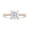 Cushion Solitaire Engagement Ring