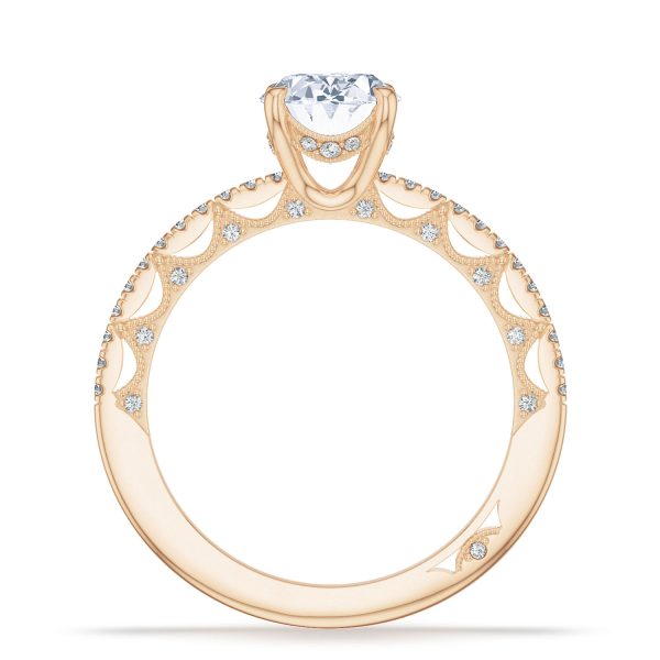 Oval Solitaire Engagement Ring - Image 2