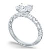 Princess Solitaire Engagement Ring - Image 3