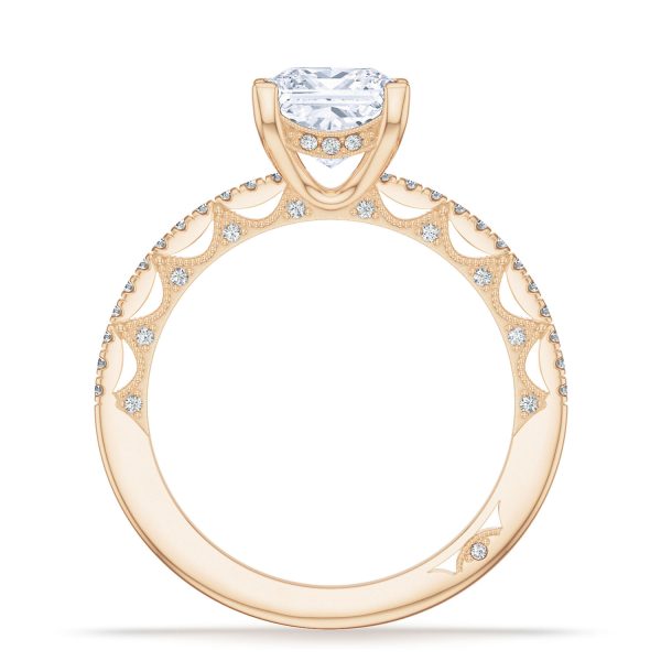 Princess Solitaire Engagement Ring - Image 2