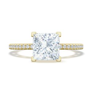Princess Solitaire Engagement Ring