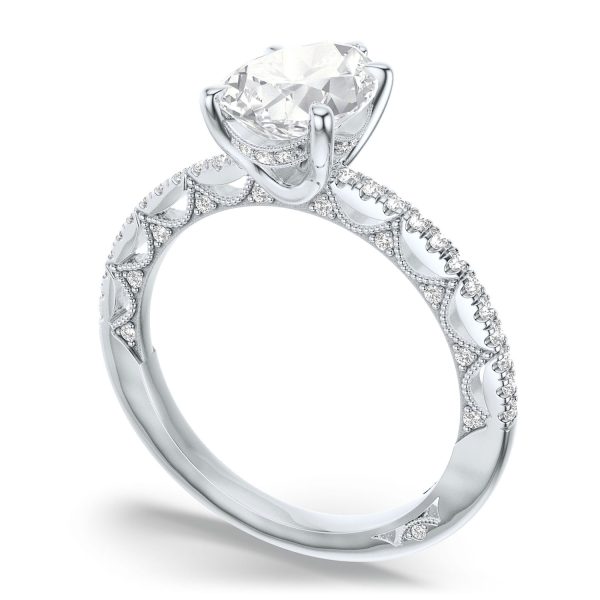 Pear Solitaire Engagement Ring - Image 3