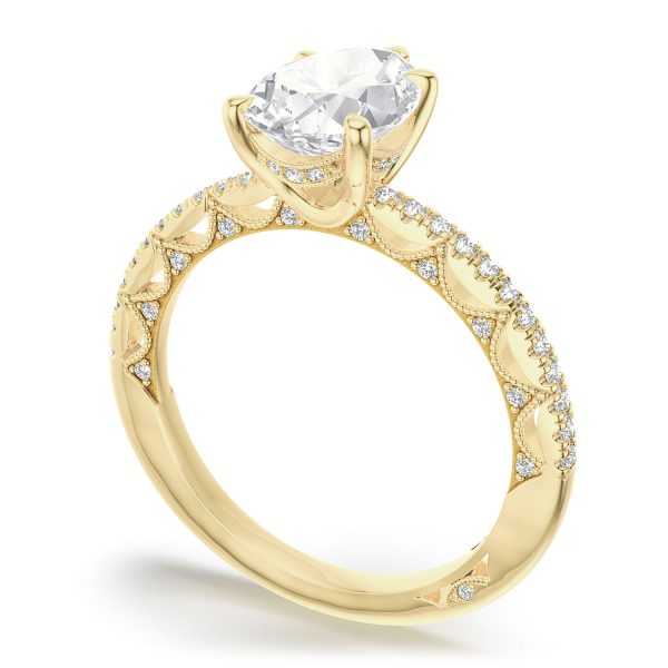 Pear Solitaire Engagement Ring - Image 3