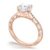 Cushion Solitaire Engagement Ring - Image 3