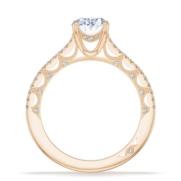 Oval Solitaire Engagement Ring - Image 2