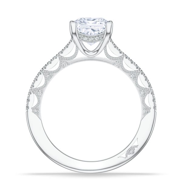 Princess Solitaire Engagement Ring - Image 2