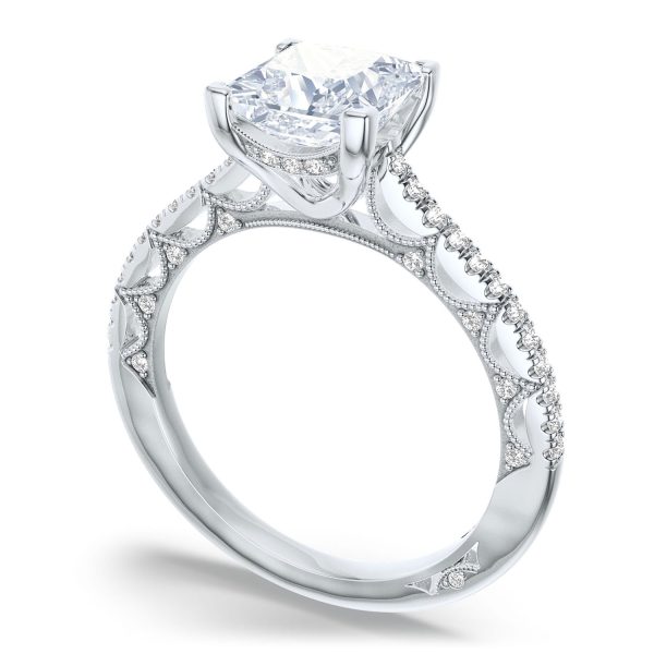 Princess Solitaire Engagement Ring - Image 3