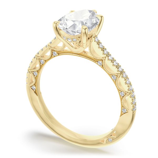 Pear Solitaire Engagement Ring - Image 3