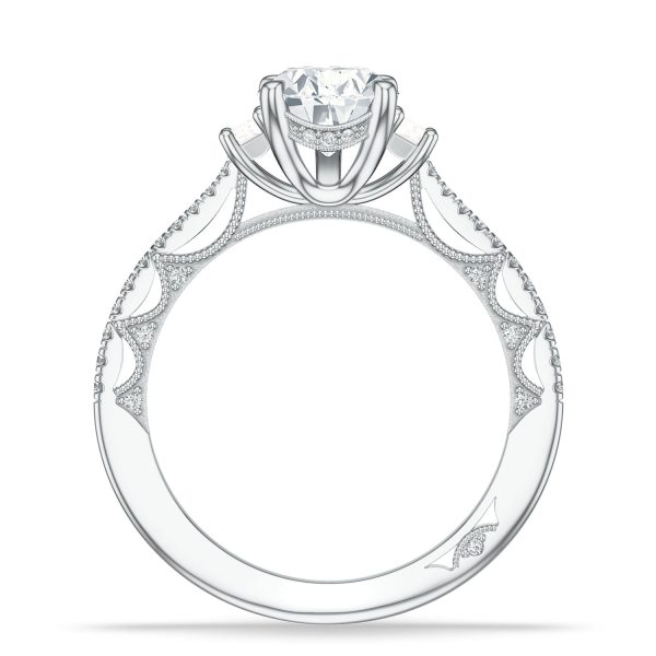 Pear 3-Stone Engagement Ring - Image 2