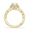 Pear 3-Stone Engagement Ring - Image 2