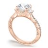 Round 3-Stone Engagement Ring - Image 3