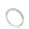 Marquise and Round Diamond Wedding Band, 2.20mm - Image 3