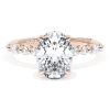 Oval Solitaire Engagement Ring
