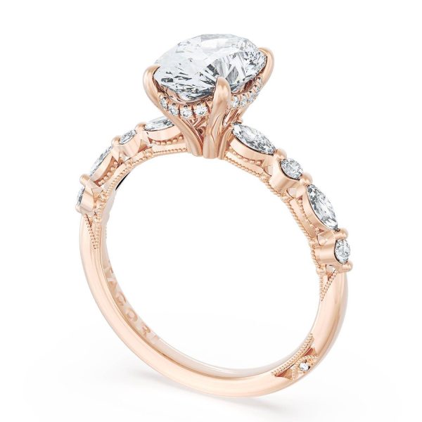 Oval Solitaire Engagement Ring - Image 3