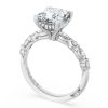 Princess Solitaire Engagement Ring - Image 3