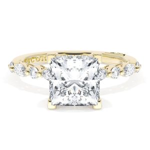 Princess Solitaire Engagement Ring