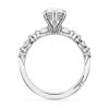 Pear Solitaire Engagement Ring - Image 2