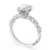 Pear Solitaire Engagement Ring - Image 3