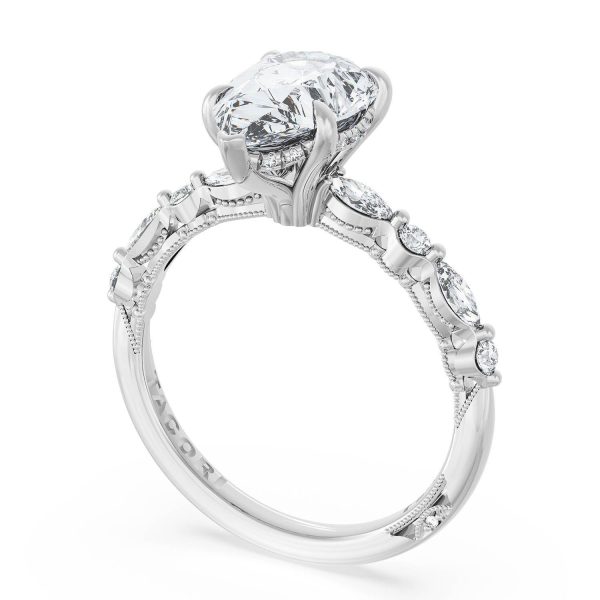Pear Solitaire Engagement Ring - Image 3