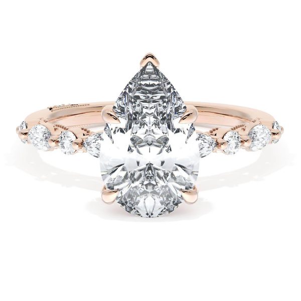 Pear Solitaire Engagement Ring