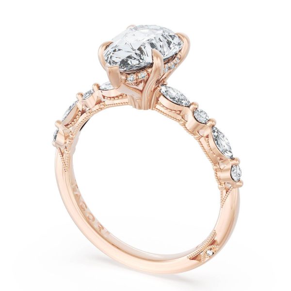 Pear Solitaire Engagement Ring - Image 3